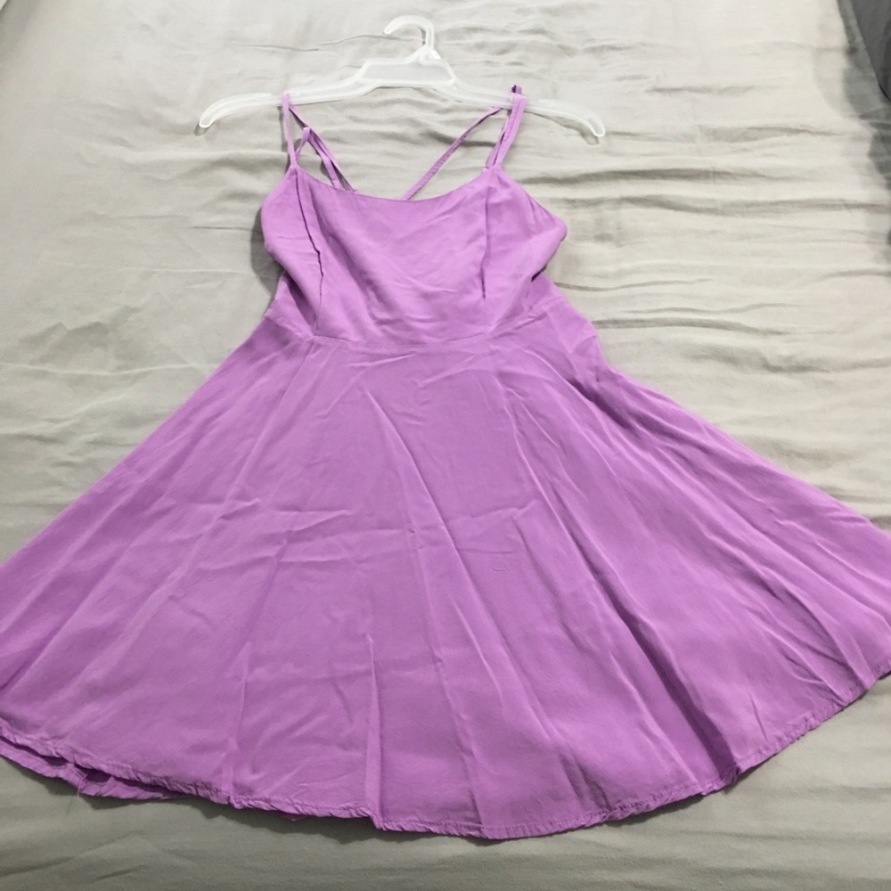 Lavender backless sundress - Forever21